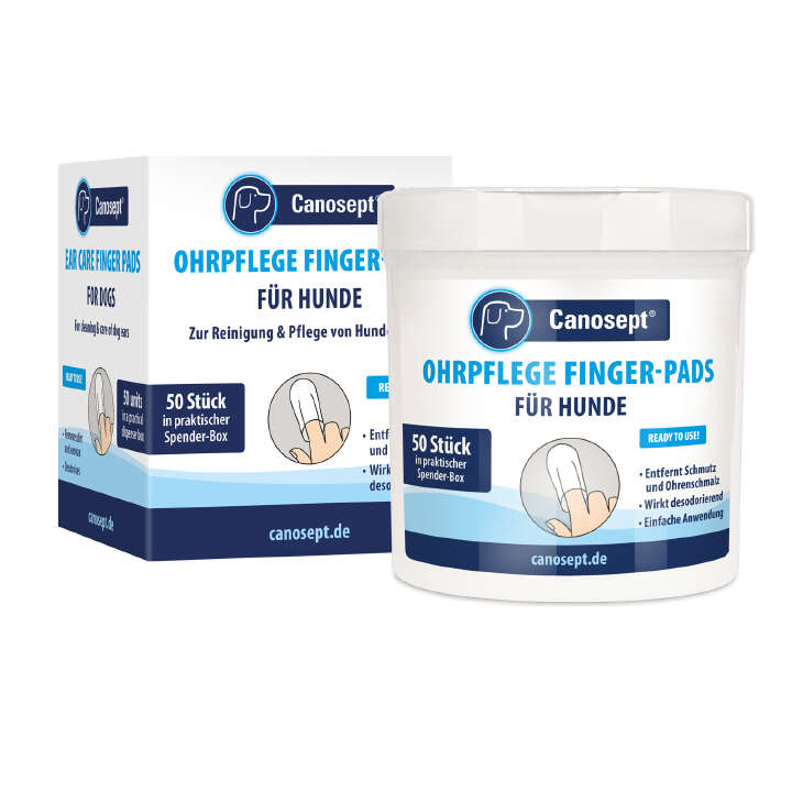Canosept Ohrpflege Finger-Pads für Hunde